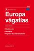Europa V�gatlas 2012 Motorm�nnen - 1:800000