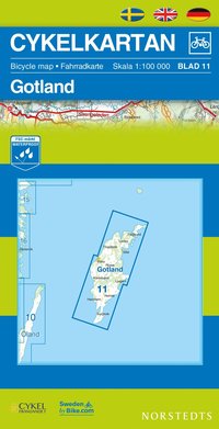 Cykelkartan Blad 11 Gotland - 1:100000
