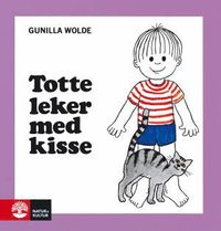 Totte leker med kisse (kartonnage)