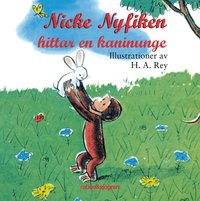 Nicke Nyfiken hittar en kaninunge (kartonnage)