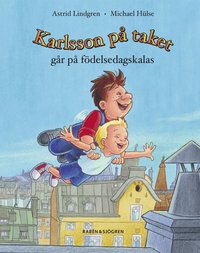 Karlsson p� taket g�r p� f�delsedagskalas (h�ftad)