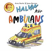 Halvan k�r ambulans (kartonnage)