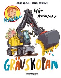 H�r kommer gr�vskopan (kartonnage)