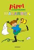 Pippi L�ngstrumps m�larbok - M�larbok