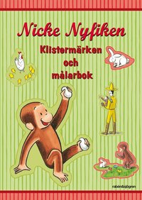 Nicke Nyfiken : klisterm�rken och m�larbok (h�ftad)