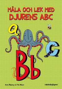 M�la och lek med djurens ABC (kartonnage)