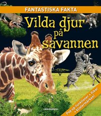 Vilda djur p� savannen (kartonnage)