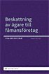 Beskattning av �gare till f�mansf�retag