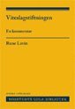 Viteslagstiftningen : en kommentar (inbunden)