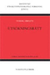 Uts�kningsr�tt (h�ftad)