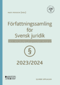 Frfattningssamling fr Svensk juridik : 2023/2024