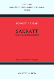 Sakr�tt : avseende l�s egendom (Supplement 2004 medf�ljer) (h�ftad)