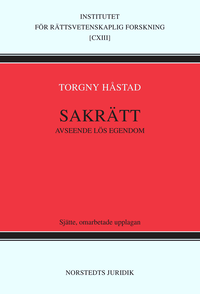 Sakr�tt : avseende l�s egendom (Supplement 2004 medf�ljer) (h�ftad)