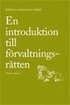 En introduktion till f�rvaltningsr�tten