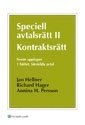 Speciell avtalsr�tt II : kontraktsr�tt. H. 1, s�rskilda avtal (h�ftad)