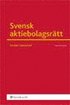 Svensk aktiebolagsr�tt