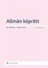 Allm�n k�pr�tt