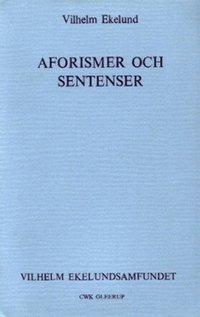 Aforismer och sentenser (h�ftad)