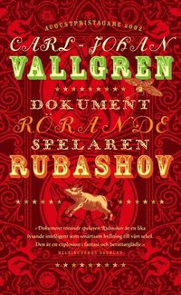 Dokument r�rande spelaren Rubashov (inbunden)