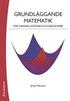 Grundl�ggande matematik f�r samh�llsvetare och ekonomer