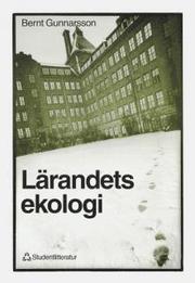 L�randets ekologi (h�ftad)