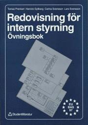 Redovisning f�r intern styrning - �vningsbok (h�ftad)