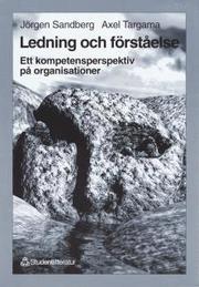 Ledning och f�rst�else (h�ftad)
