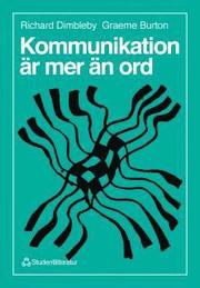 Kommunikation �r mer �n ord (h�ftad)
