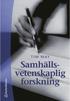 Samh�llsvetenskaplig forskning
