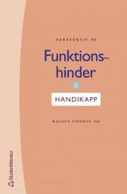 Perspektiv P� Funktionshinder Och Handikapp (inbunden)