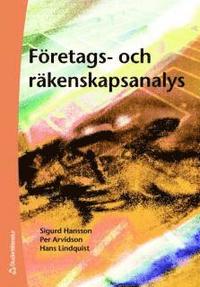 F�retags- och r�kenskapsanalys (h�ftad)
