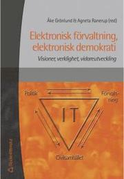 Elektronisk f�rvaltning, elektronisk demokrati (h�ftad)