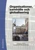 Organisationer, samh�lle och globalisering