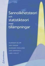 Sannolikhetsteori och statistikteori med till�mpningar (h�ftad)