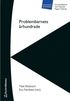 Problembarnets �rhundrade