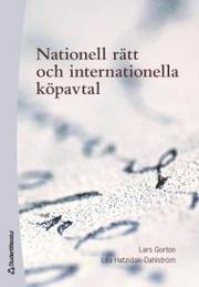 Nationell r�tt och internationella k�pavtal (h�ftad)