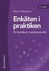 Enk�ten i praktiken : en handbok i enk�tmetodik