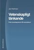 Vetenskapligt t�nkande : fr�n kunskapsteori till metodteori