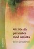 Att f�rst� patienter med sm�rta