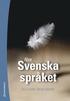 Nya Svenska spr�ket