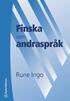 Finska som andraspr�k