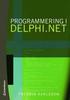 Programmering i Delphi.NET