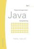 Programmeringsprinciper i Java : exempelsamling. D. 1