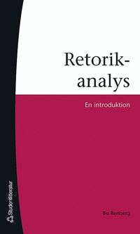 Retorikanalys (inbunden)