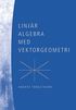 Linj�r algebra med vektorgeometri