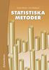 Statistiska metoder