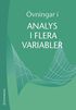 �vningar i Analys i flera variabler