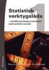 Statistisk verktygsl�da 1 : samh�llsvetenskapliga orsaksanalys med kvantiavia metodr