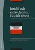 Juridik och r�ttsvetenskap i socialt arbete