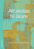 Att skolas till l�rare